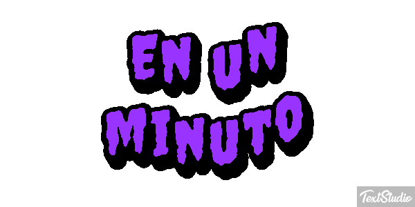 En un minuto テキスト効果