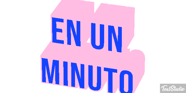 En un minuto テキスト効果