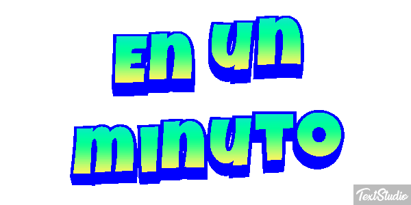 En un minuto テキスト効果