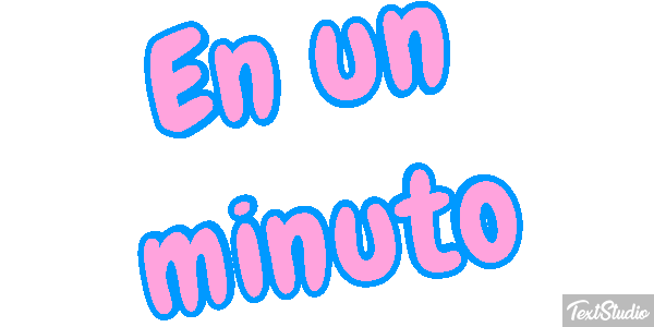 En un minuto テキスト効果