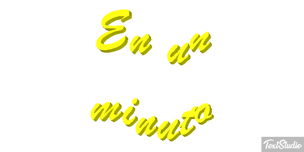 En un minuto テキスト効果