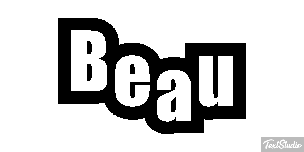Beau Text effect