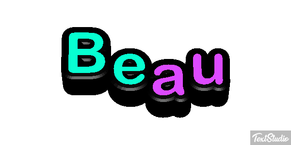 Beau Text effect