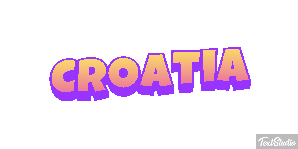 Croatia Text effect