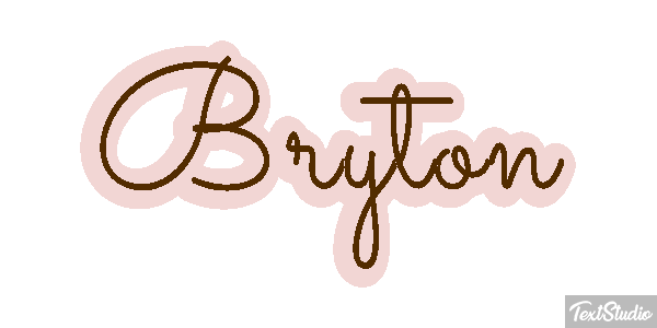 Bryton テキスト効果