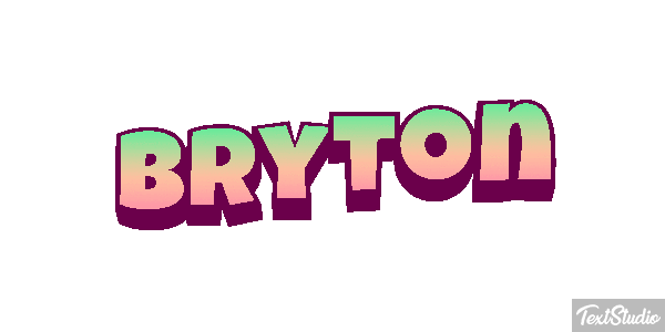 Bryton テキスト効果