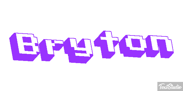 Bryton テキスト効果