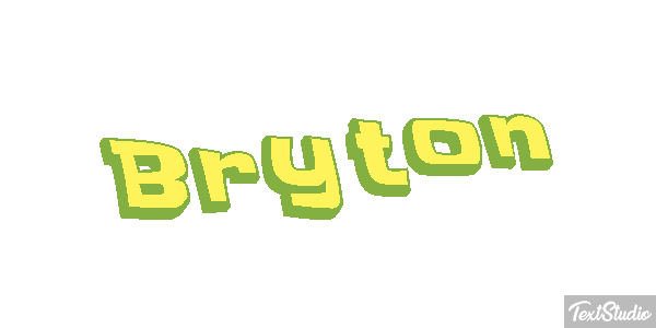 Bryton テキスト効果