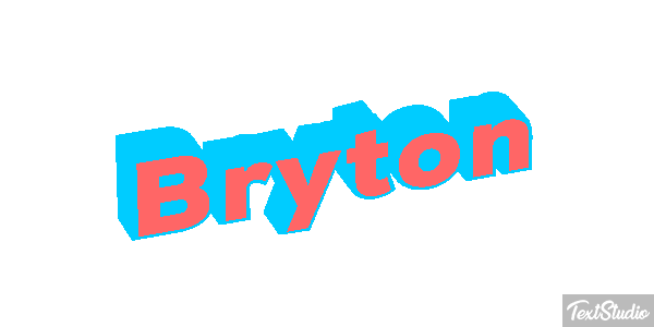 Bryton テキスト効果