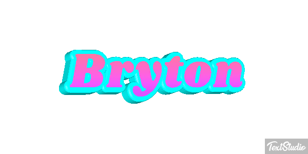Bryton テキスト効果