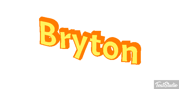 Bryton テキスト効果