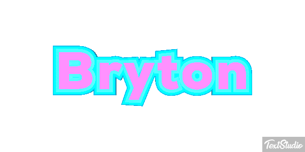 Bryton テキスト効果