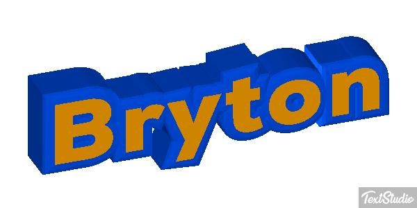 Bryton テキスト効果