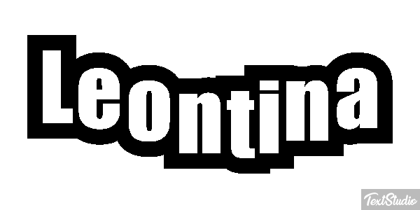 Leontina Text effect