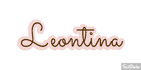 Leontina Text effect