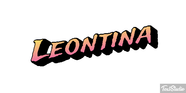 Leontina Text effect