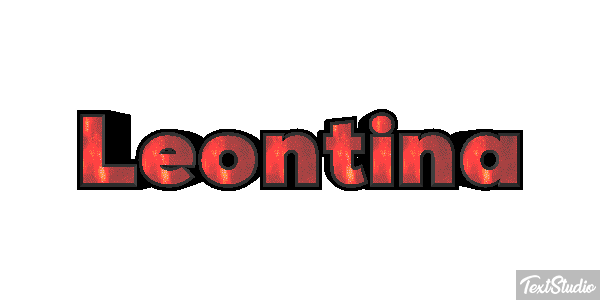 Leontina Text effect