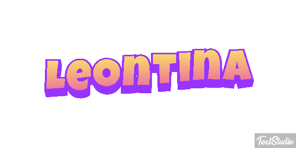 Leontina Text effect