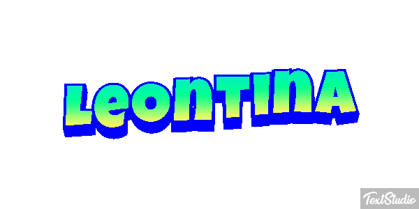 Leontina Text effect