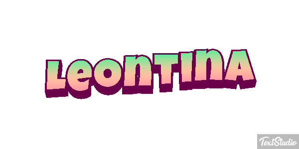 Leontina Text effect