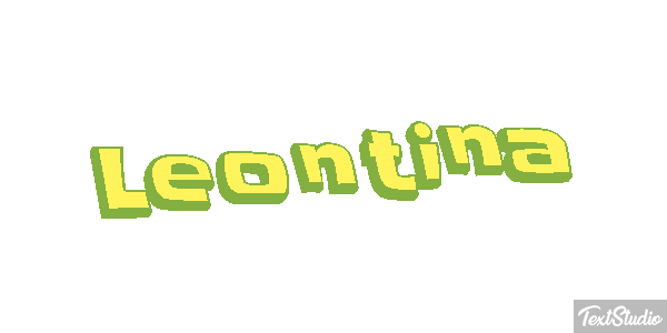 Leontina Text effect