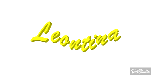 Leontina Text effect