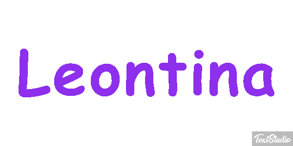 Leontina Text effect