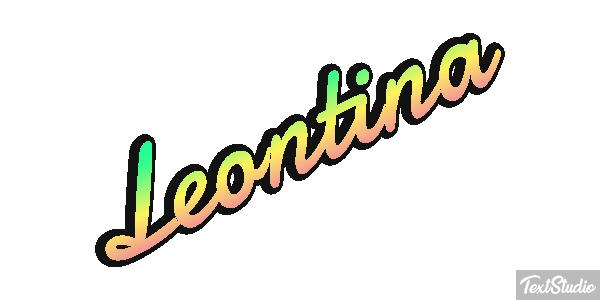 Leontina Text effect