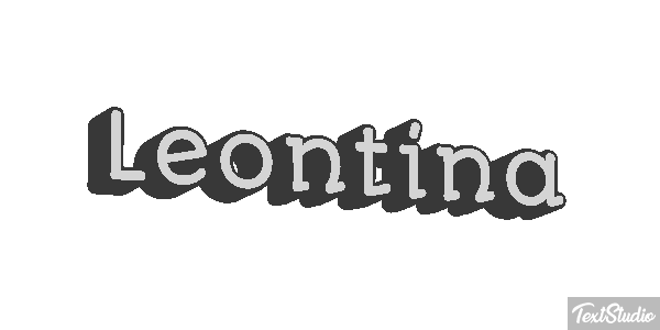 Leontina Text effect