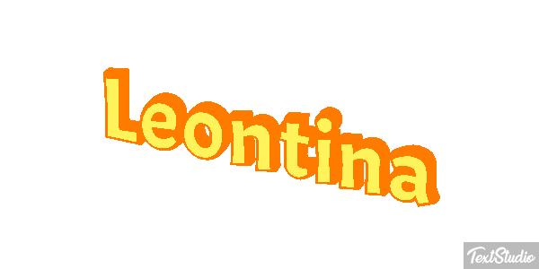 Leontina Text effect
