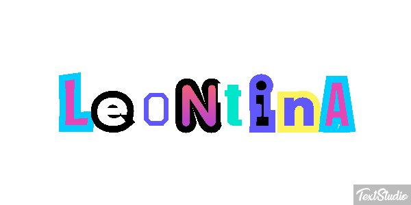 Leontina Text effect