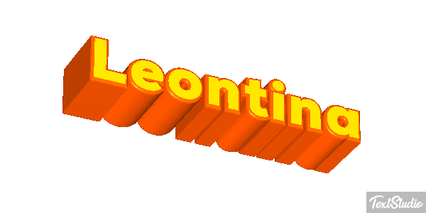 Leontina Text effect