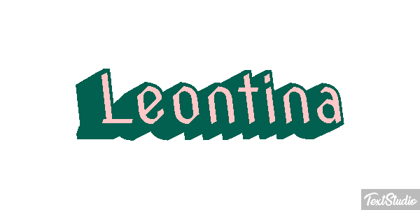 Leontina Text effect
