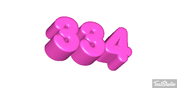 334 Texteffekt