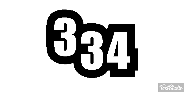 334 Texteffekt