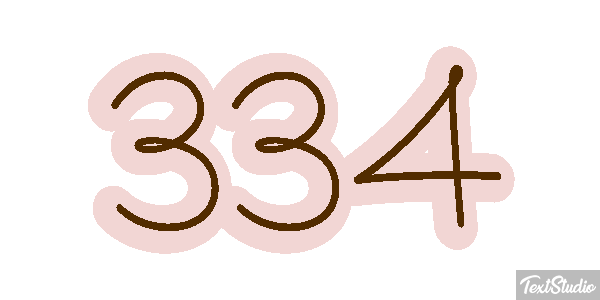 334 Texteffekt