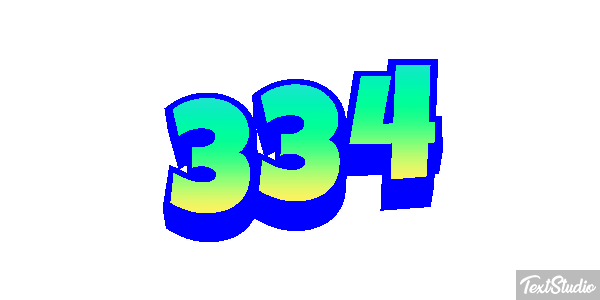 334 Texteffekt