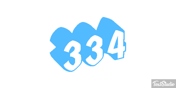 334 Texteffekt