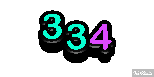 334 Texteffekt