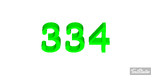334 Texteffekt