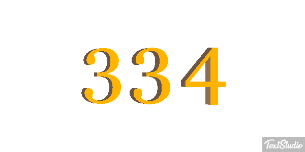 334 Texteffekt