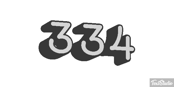 334 Texteffekt