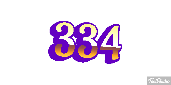 334 Texteffekt