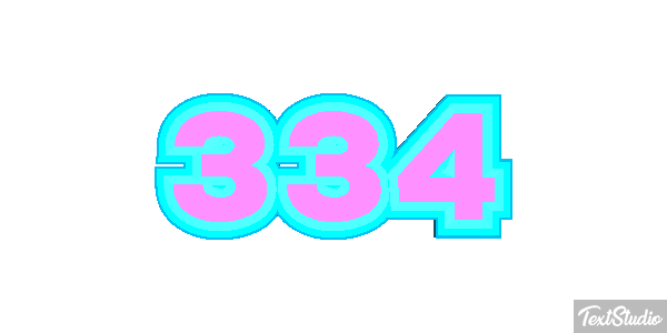 334 Texteffekt