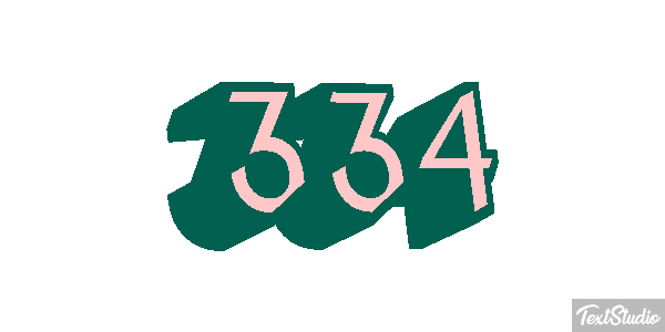 334 Texteffekt