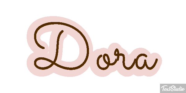 Dora Effetto testo