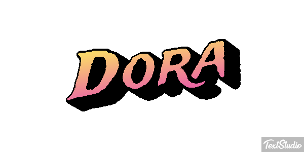 Dora Effetto testo