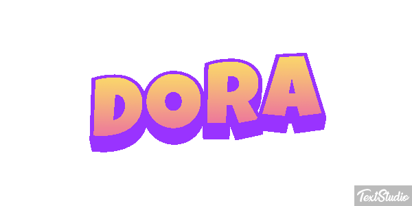 Dora Effetto testo