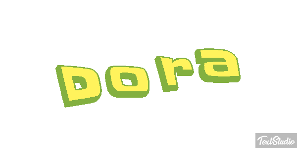 Dora Effetto testo