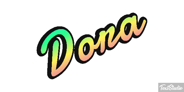 Dora Effetto testo